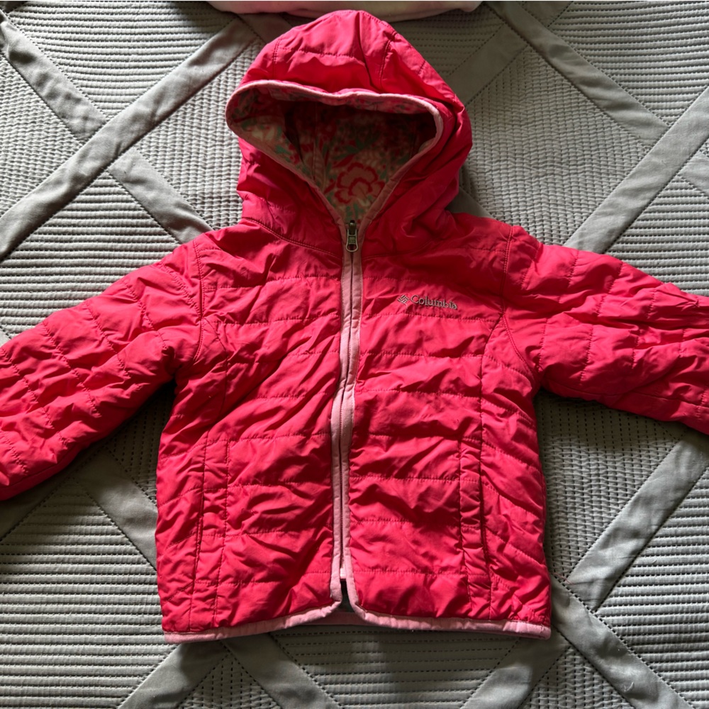 Columbia Kids Jacket - Bright Pink